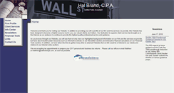 Desktop Screenshot of halbrandcpa.com